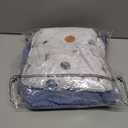 Hudson Baby Unisex Baby Cotton Long-Sleeve Wearable Sleeping Bag, Sack, Blanket (12-18 Months, Space)