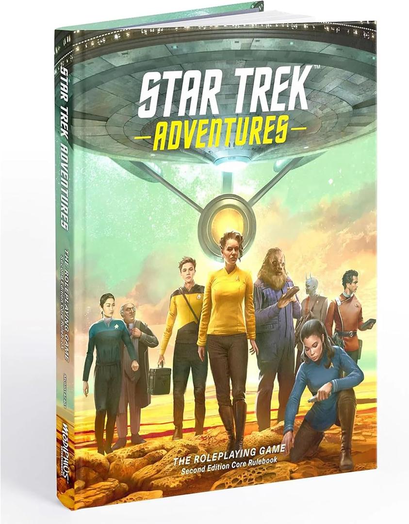 Modiphius Entertainment: Star Trek Adventures: Second Edition - Core Rulebook - Hardcover RPG Book, Tabletop Role Playing Game, Officially Licensed