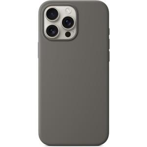 Silicone Case Compatible with 2024 iPhone 16 Pro Max 6.9 inches (Stone Gray)