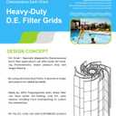 DE Grid 60 sq. ft. Swimming Pool Filter Set Replacement for Unicel FS-2005, Filbur FC-9550 Pleatco PFS3060, DGS-1130, 11W x 30L