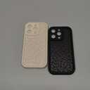 2 Pack Cute Cheetah Print Phone Cases for iPhone 15 Pro Case 6.1", Aesthetic Cool Leopard Pattern Design Cover Shockproof Soft Slim TPU Full Camera Lens Protective Funda for Women Girls (Black and Off White Leopard)