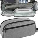 CPAP Travel Bag for AirMini CPAP Machine and Accessories, Portable CPAP Travel Case, CPAP Bag for Travel, CPAP Machine Travel Carry Storage, CPAP Supplies Organizer Case (Grey)