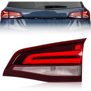 Inner Tail Light Assembly for Chevrolet Equinox 2022-2024, LED Rear Brake Turn Signal Inner Tail Lamp Taillight Assembly for Chevy Chevrolet Equinox 2022 2023 2024 Replacement, Passenger Side