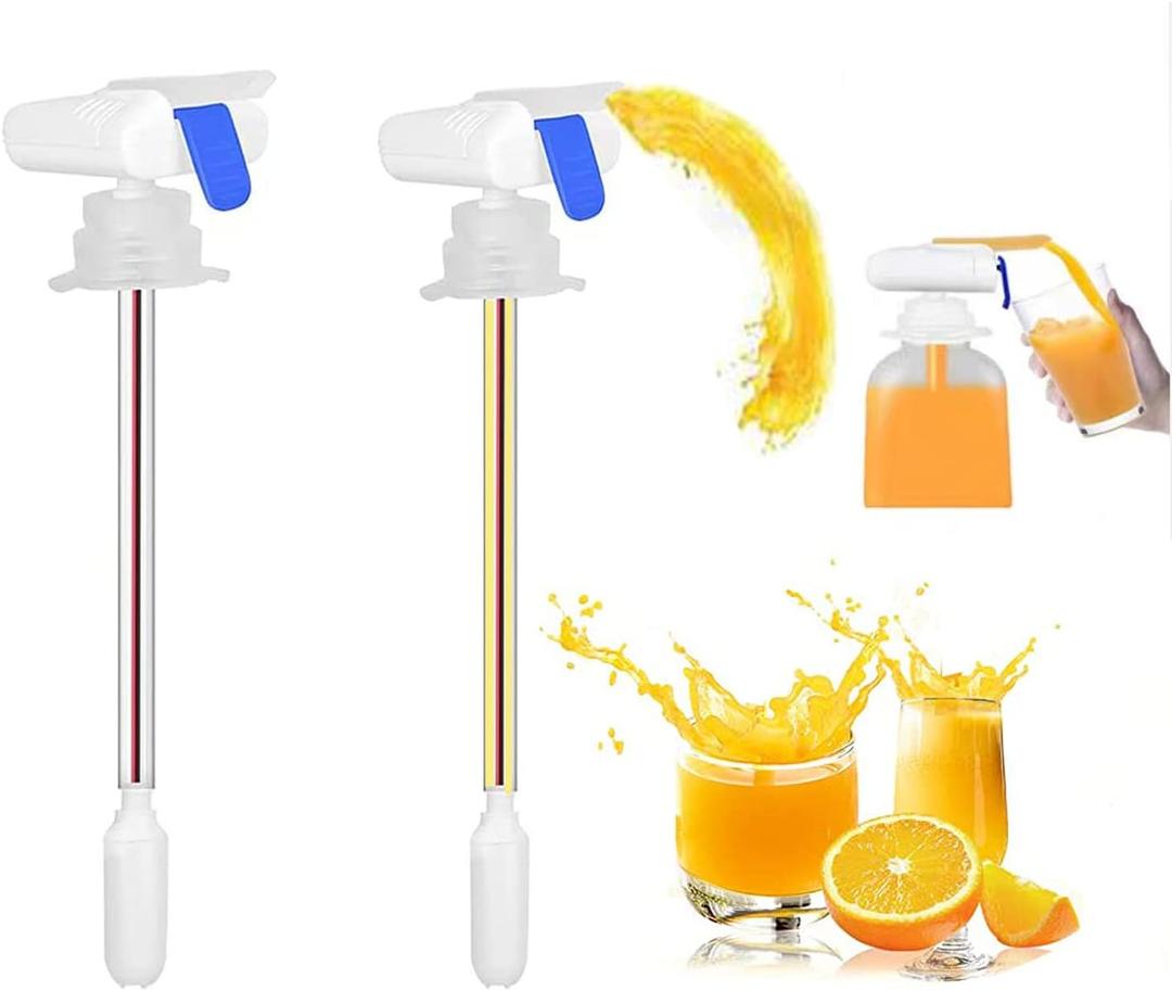 Electric Tap, Automatic Drink Dispenser - Portable, Suitable for Home and Outdoor Kitchens (2 Pack)