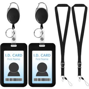 Yezmo Lanyard Card Holder, Badge Holder with Lanyard