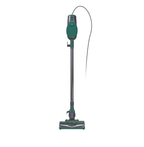 Shark Corded Stick Vacuum, Ultra-Lightweight, Swivel Steering, Powerful Deep-Cleaning, Floor-to-Ceiling Versatility, Converts to a Handheld Vacuum, Carpets & Hardfloor, Green, CS110EM