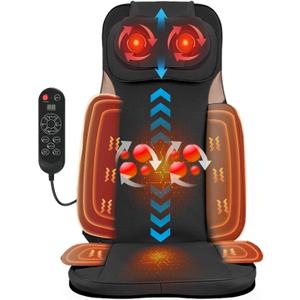 Shiatsu Neck and Back Massager, Rolling Up and Down Deep Tissue Pain Relief | Deep Tissue Nodes Provide Targeted Neck, Shoulder and Back Pain Relief, a Thoughtful Relaxation Gift for Home or Office Use