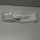 [Upgraded] Under Desk Cable Management Large, Cinati 16" Cable Management Box for Table Thickness up to 3", Wire Cord Organizer with Clamp No Drill, No Damage to Desk (White)