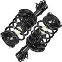 CCIYU 2 pcs Front Strut and Spring shock Assembly 172298 172297 for 2006-2011 for Hyundai Accent,2006-2011 for Kia Rio
