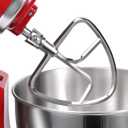 Stainless Steel Flat Beater for KitchenAid Tilt-head & 4.5-5 Qt Mixers,Dishwasher Safe Pastry Mixing Paddle Attachment