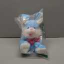 Peek-A-Boo Bunny Toy for Baby, Singing Talking Stuffed Animal with Floppy Ear, Interactive Plush Easter Bunny Repeats What You Say, Rabbit Toys Birthday Gift for Kids Girls Boys (12" Blue)