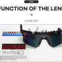 Two Sizes Polarized Sunglasses Cycling UV400 For Adults Youth Boys Girls Kids Men Women Outdoor Baseball Glasses (Ra1)