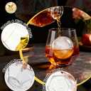 BESTSTAR 40 PCS Clear 12 Oz Plastic Wine Whiskey Glasses, Diamond Stemless Unbreakable Disposable Wine Glasses for Parties, Ideal for Weddings, Christmas, Halloween,Holidays,pool party,Daily Use
