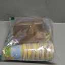 175pcs Vintage Winnie Bear Baby Shower Pooh Decorations Birthday Party Supplies Tableware Set (25 Guest)With Paper Plates Cups Napkins Cutlery for Boy Girl Newborn Birthday Party Dinnerware Decoration