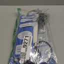 Extension Cord 10 Ft, NTONPOWER Thin Flat Extension Cord, Flat Plug Power Strip with 3 Outlets 2 USB Ports, Wall Mount, Overload Protection for Indoor, Home, Office, Black