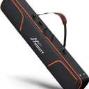 HOUIT Padded Snowboard Bag, Waterproof Snowboard Travel Bags for Air Travel Flying - 1680D Reinforced, Length in 164cm, with Mesh Pocket, Ski Pole Pocket
