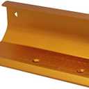 Home Security Door Lock Blemish Door Barricade Brace Garage Front Door Barricade Lock for Your Double Doors Standard Doors and French Doors - Gold