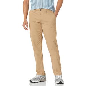 Amazon Essentials Men's Straight-Fit Casual Stretch Chino Pant (Beige)