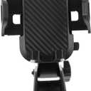 Mobile Phone Holder Auto Rotatable Dash Holders Hands Stand Mounted Car Phone Holder Phone Holder for Cars Car Cup Phone Holder Vent Charger Sat Cellphone Pro Phones Van Abs Black