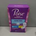Poise Ultra Thin Incontinence Pads, 4 Drop Moderate Absorbency, Long Length, 48 Count