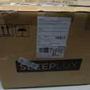SLEEPLUX Durable Inflatable Air Mattress with Built-in Pump, Pillow and USB Charger Twin 15"