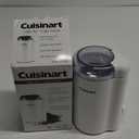 Cuisinart DCG-20BN Coffee Grinder, On/Off Switch With Safety Interlock, Stainless Steel Blades and Easy-to-Clean Bowl with Lid, 2.5oz/70g Capacity  Enough for 12 Cups, White