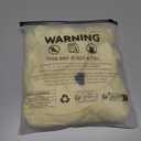 WDIRARA Women's 2 Piece Outfits Skinny Mini Shorts Set V Neck Long Sleeve Knitted Outfits (Yellow, L)