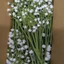 28CM Artificial Babys Breath Flowers,36pcs Babys Breath Artificial Flowers Bulk White for Wedding Bouquets,Party Decorations Realistic Fake White Flowers for Bridal & Event Decor