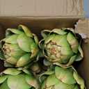 Notakia 8Pcs Green Large Faux Artichokes for Decoration Bowl Fillers Fake Fruit Artificial Artichokes that Look Real Realistic Fake Vegetable Decor for Home Kitchen Table Party Centerpiece