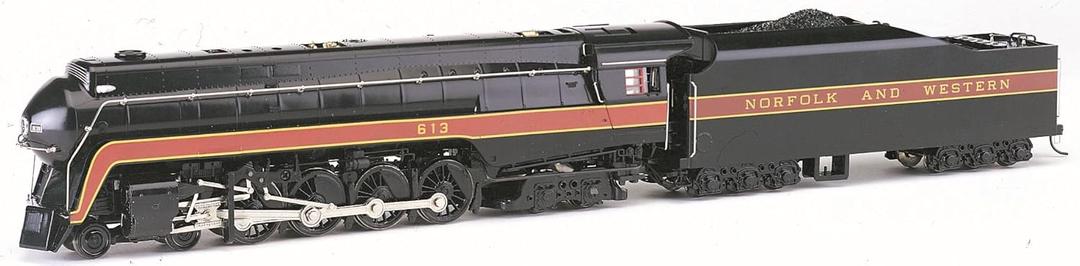 Bachmann Industries #613 N&W Class J 4-8-4 DCC Sound Value Equipped Locomotive (HO Scale)
