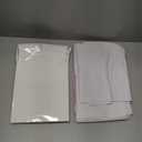 Drydiet 55x55 Inch Extra Large Craft & Painting Floor Mat  Waterproof NonSlip PVC Art Rug, Floor Protector for Easel Painting Pottery Messy Projects, Washable Rollup Spill Mat(Pink, Plain)