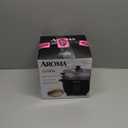 Aroma Housewares ARC-363-1NGB 3 Uncooked/6 Cups Cooked Rice Cooker, Steamer, Multicooker, 2-6 cups, Black