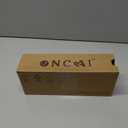 ONCAI Flip Flops for Women, Beach Thong Sandals Womens with Arch Support, Dressy Rhinestone Comfortable Yoga Mat and Non Slip Rubber Soles for Summer US Size 5-11 (9, Black/Khaki)