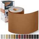 Leather Repair Kit for Furniture 4"x 63" Leather Tape Repair Patch Self Adhesive Sofa Vinyl Repair Patch Kit for Car Seat,Couch,Boat Seat,Chair - Light Brown