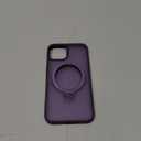 CACOE Magnetic Case for iPhone 13/14 6.1 inch with 360 Rotatable Ring Stand, Compatible with MagSafe Car Phone Mount, Cases Cover Phone Holder for Desk Meeting/Videos Dark Purple