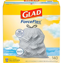 Glad Force Flex 13 Gallon 140Bags