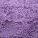 ISEAU Oval Fluffy Rug Carpets, Modern Plush Shaggy Area Rug for Kids Bedroom Extra Comfy Cute Nursery Rug Bedside Rug for Boys Girls Room Home Decor Mats, 2.6 x 5.3ft, Purple