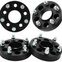 AEagle 5x4.5 to 5x5 Hubcentric Wheel Adapters, 1.25" 5x114.3mm to 5x127mm for Jeep Ford Ranger XJ KJ KK ZJ, Forged 5 Lug Wheel Spacers with 1/2-20 Studs 71.5mm Bore 4PCS