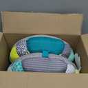 Infantino 2-in-1 Tummy Time & Seated Support, Baby Floor Seat for Tummy Time & Early Sitting, Soft, Supportive, Engaging Toys, Toucan