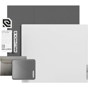 SkyPAD Glass Pad Gaming Mouse Pad | Professional Mouse Mat | White | Special Surface with Improved Precision and Speed