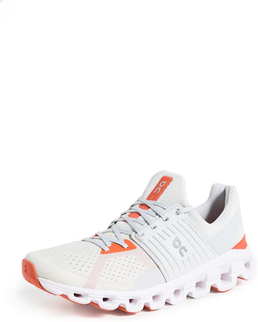 ON Women's Cloudflow Trainers, White Flame, Size 9