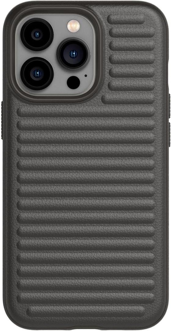 Tech21 Evo Luxe for iPhone 13 Pro  Soft and Premium Phone Case with 12ft Multi-Drop Protection (Dark Grey)