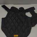 Kuoser Waterproof Dog Coat, Reversible Dog Jacket for Small Dogs, Adjustable Durable Doggie Winter Coat Warm Cozy Puppy Cold Weather Apparel from Small to Large Breed, Blue (Small)