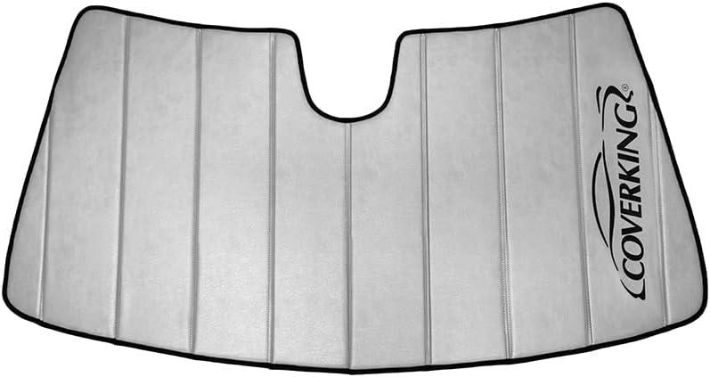 Coverking Custom Designed Interior Windshield Sunshade for Select Toyota Corolla Sedan Models: Proprietary Trilaminate, Foldable with Storage Bag