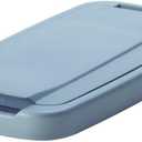 Knape & Vogt QT20LB-PT Trash Can Lid, 1.31-Inch by 14.5-Inch by 7.44-Inch Platinum