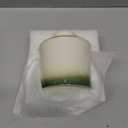 Stoneware Butter Crock with Lid, Ceramic Butter Dish with Water Line, Countertop Butter Keeper, Butter Holder for Countertop, Ombre Green