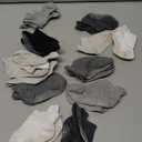 Baby Toddler Socks Grip Non Slip Boys Girls Cotton 12 Pack for Kids Ankle Cute Socks (3-5T, Mixed Wgb)