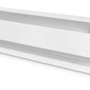 Stelpro Brava Electric Baseboard Heater, 750W / 240V, 37 5/8 L x 5 7/8 H, Rounded-Corner Steel Convection Heater for Rooms up to 75 sq ft, Durable 22Gauge Housing (AB0752W) - White