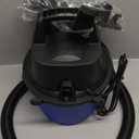 Koblenz WD-2L Portable Wet Dry Vacuum, 2-Gallon 2 PHP Suction Plus Blower Vacuum Cleaner for Liquids, Dust, Pet Hairs, 10' Reach, Ideal for Home, Car, Garage, Shop, Accessories Included, Blue/Black
