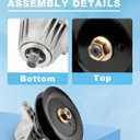 ACEBRI 918-06978 Spindle Assembly 54'' Deck 618-06978 Lawn Mower Spindle for Cub Cadet RZT-L54 RZT-S54 RZT-SX54 Mower Deck Spindle